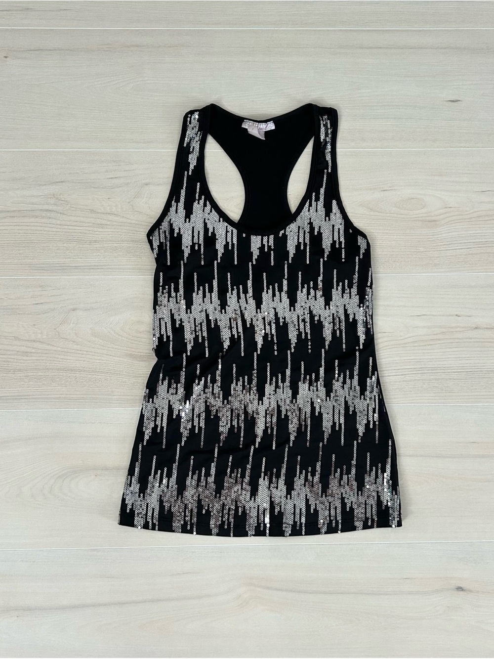 wet seal sequin tank top